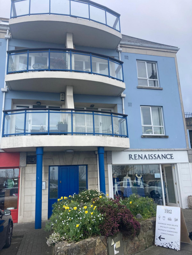 Outside painting of a Dublin Apartment Block by Abhaile Decorators, Painting and Decorating Contractors, Ireland