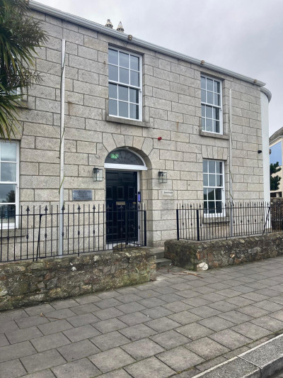 Dublin home painting - window frame painting, eaves and base of house painted by Abhaile Decorators, Robert Hanvey, Ireland