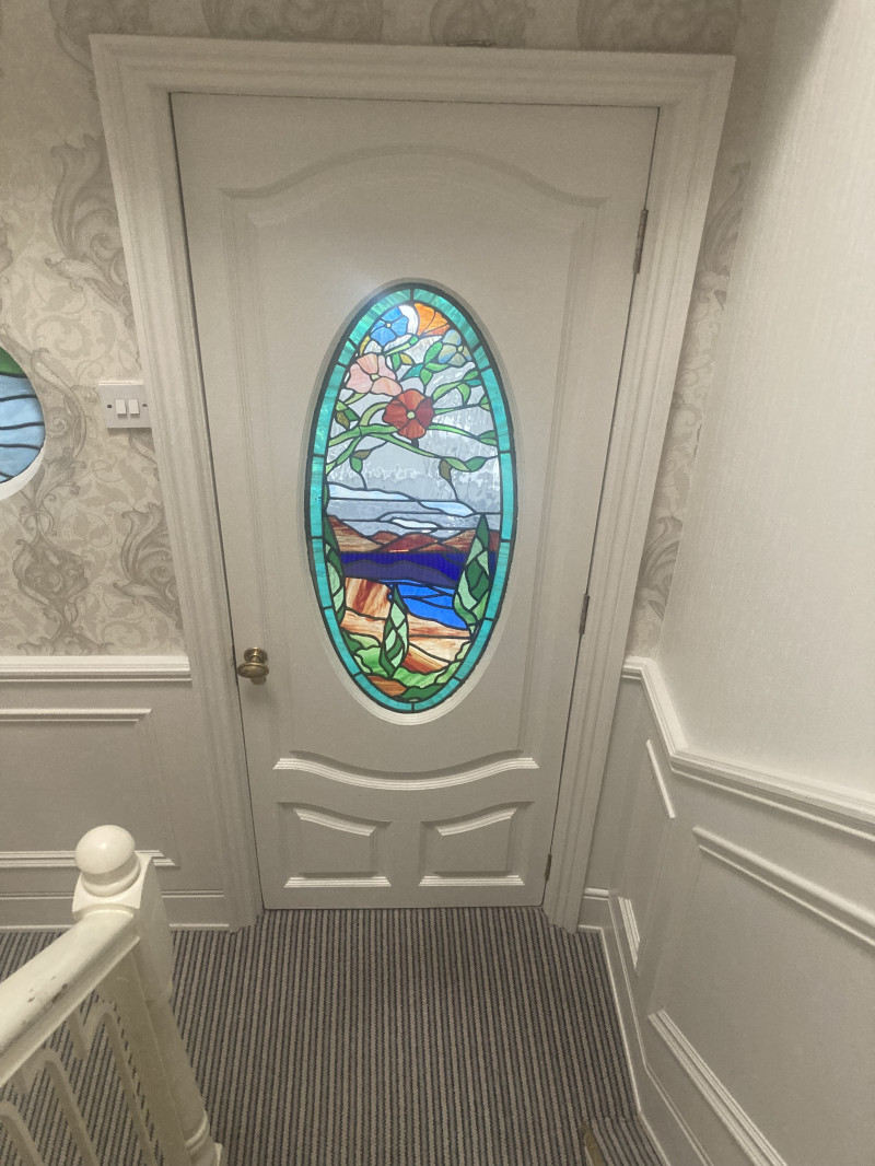 Inside door - Home painting and decorating by Abhaile Decorators, Dublin,  Ireland