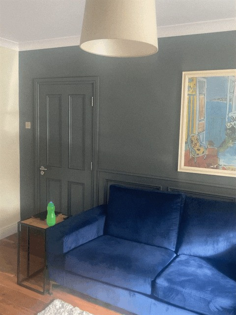 Inside painting and decorating of a Dublin home by Abhaile Decorators, Ireland