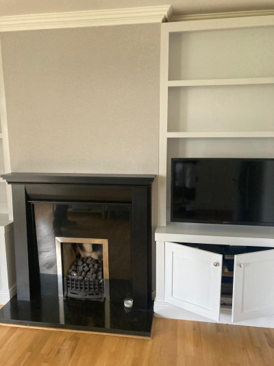 Inside painting and decorating of a Dublin home by Abhaile Decorators, Ireland