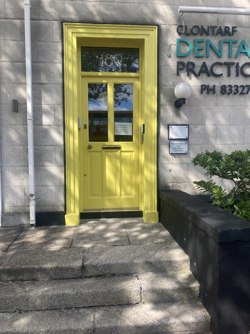 Clontarf Dental after outside painting  by Abhaile Decorators, Dublin, Ireland