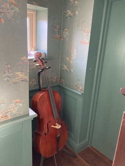 Wallpapering and painting in a Dublin home by Abhaile Decorators, Ireland